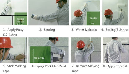 Rockchip Paint( ကျောက်ဗြုတ်ဆေး )